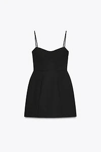 VOLUMINOUS SHORT DRESS