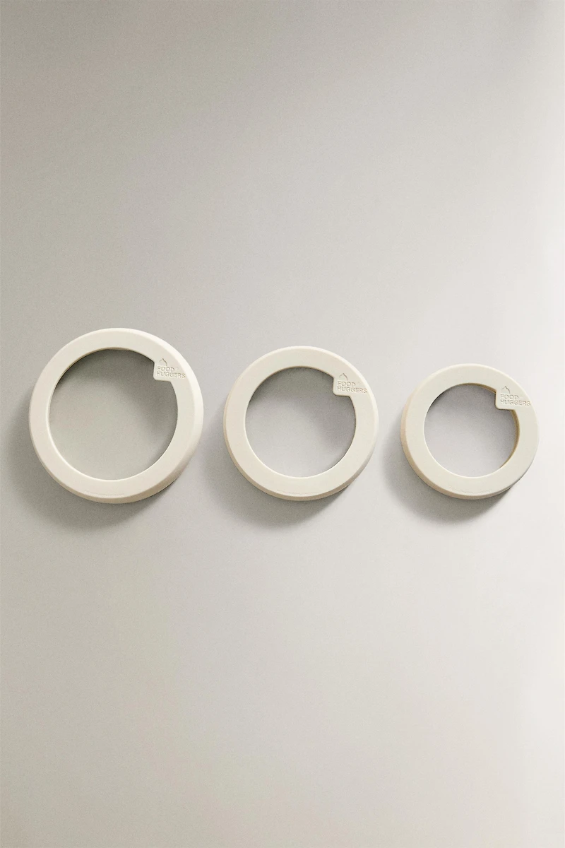 LOT DE COUVERCLES EN SILICONE ET VERRE (LOT DE 3)