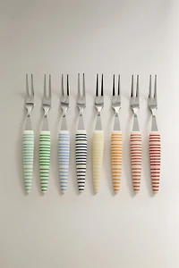 STRIPED APPETIZER PICKS (PACK OF 8)