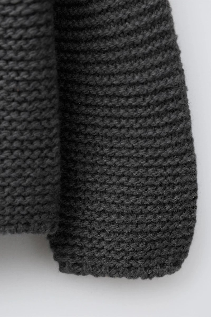 CHUNKY KNIT CARDIGAN