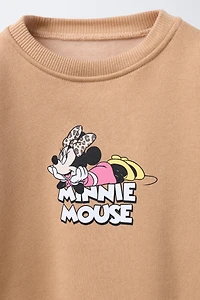 ANIMAL PRINT MINNIE MOUSE © DISNEY SWEATSHIRT AND LEGGING SET