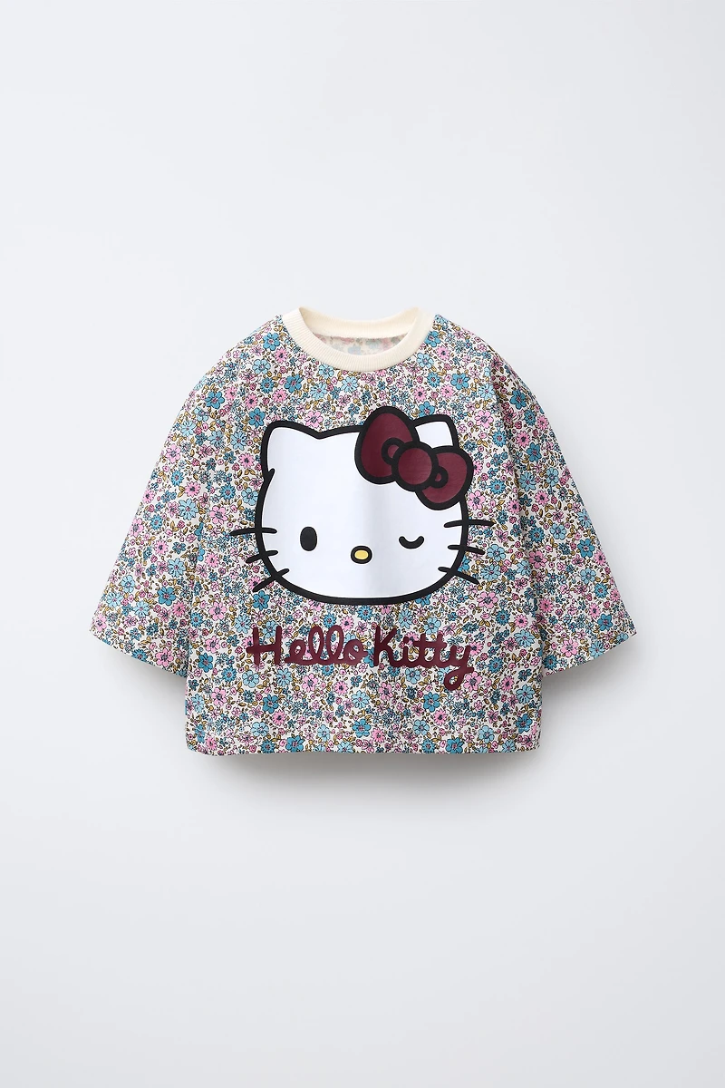 HELLO KITTY © SANRIO FLORAL T-SHIRT