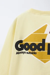 T-SHIRT IMPRIMÉ ÉTIQUETTE