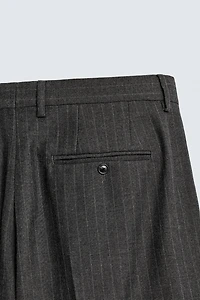 PINSTRIPE SUIT PANTS
