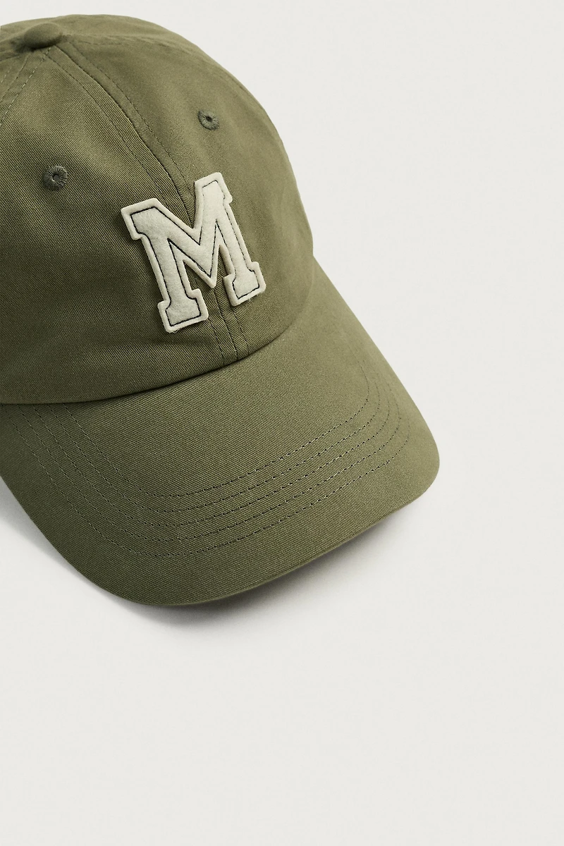 WASHED CONTRAST PATCH CAP