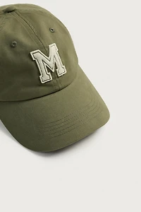 WASHED CONTRAST PATCH CAP