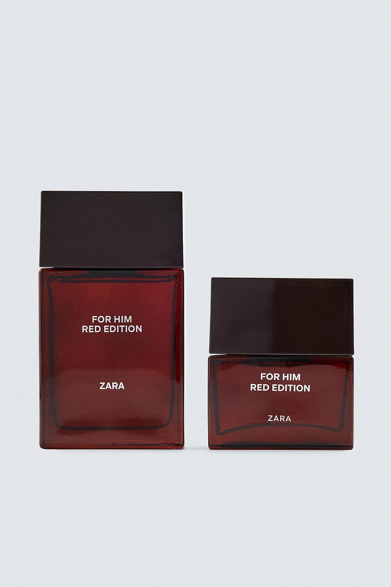 FOR HIM RED EDITION EDP 100 ML ( 3.38 FL. OZ ) + 50 ML ( 1.69 FL. OZ )