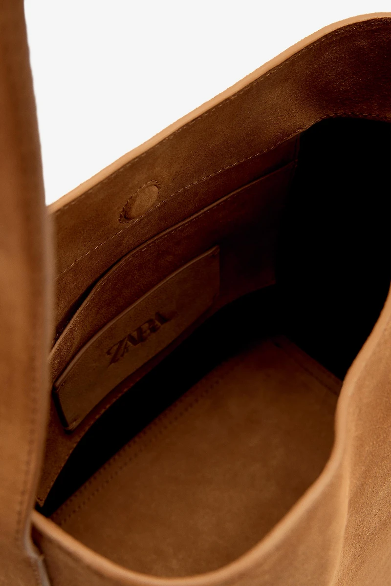 SUEDE SHOPPER BAG LIMITED EDITION