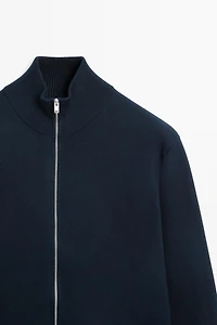 100% cotton knit cardigan