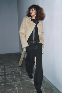 ZW COLLECTION MID-RISE BAGGY JEANS