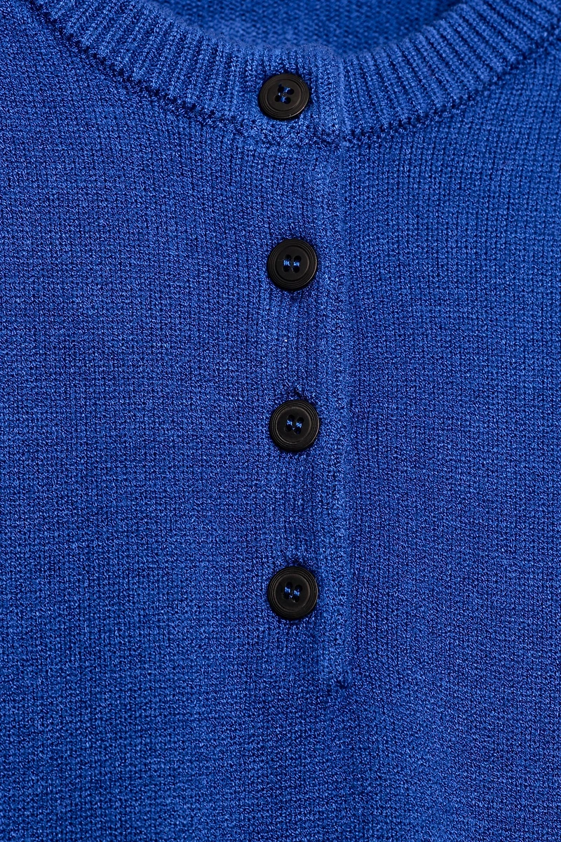 WIDE SLEEVE KNIT JUMPER