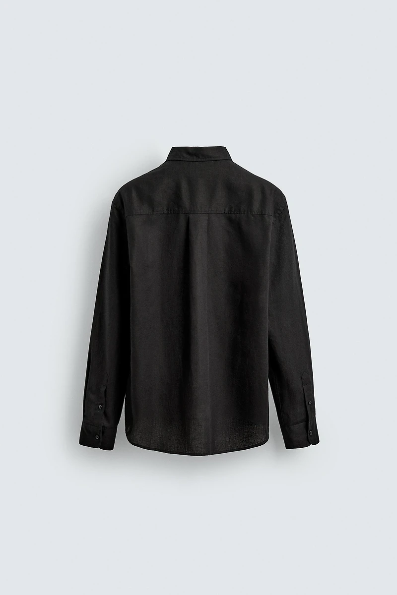 REGULAR FIT LINEN