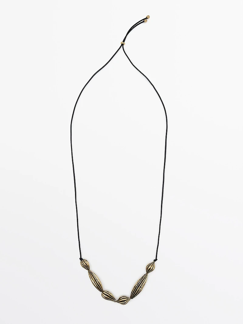 Pendentif court cacao