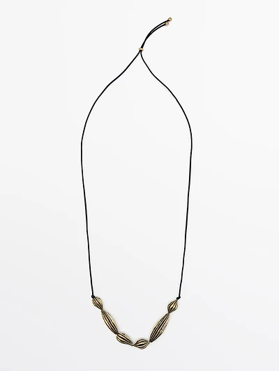 Pendentif court cacao
