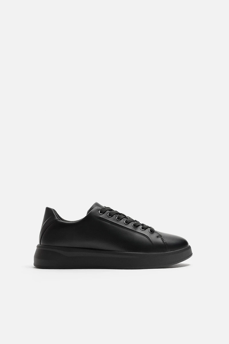 MONOCHROME THICK SOLE SNEAKERS