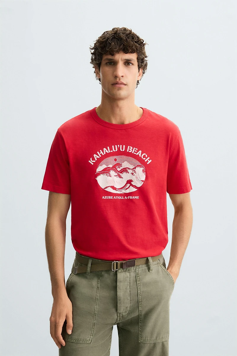 WAVE GRAPHIC T-SHIRT