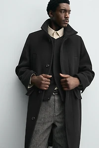 LONG WOOL COAT