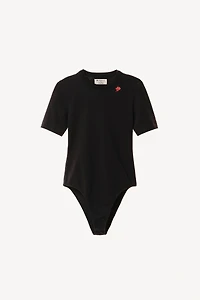 WILLY CHAVARRIA X ZARA EMBROIDERED SHORT SLEEVE BODYSUIT