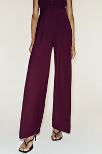COLLAR DETAIL JUMPSUIT