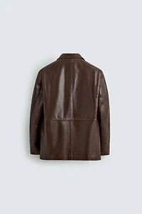 LIMITED EDITION LEATHER BLAZER
