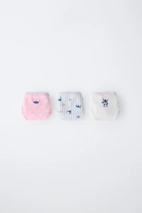 1 1/2-6 YEARS / LILO & STITCH © DISNEY THREE-PACK UNDERWEAR