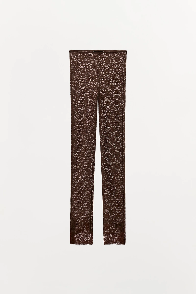 LACE LEGGING PANTS