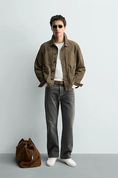 STRAIGHT BOOTCUT FIT JEANS