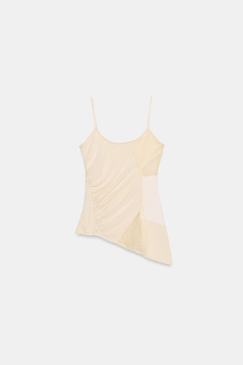 LACE TRIM CAMISOLE