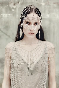 ROBE EN MAILLE À FIL MÉTALLISÉ LIMITED EDITION