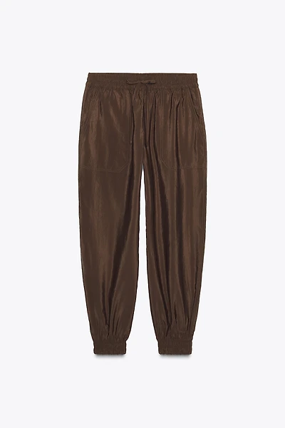 CUFFED HEM PANTS