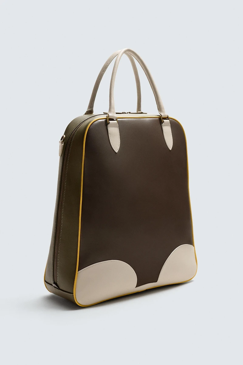 SAC SHOPPER EN CUIR HARRY LAMBERT FOR ZARA X DISNEY