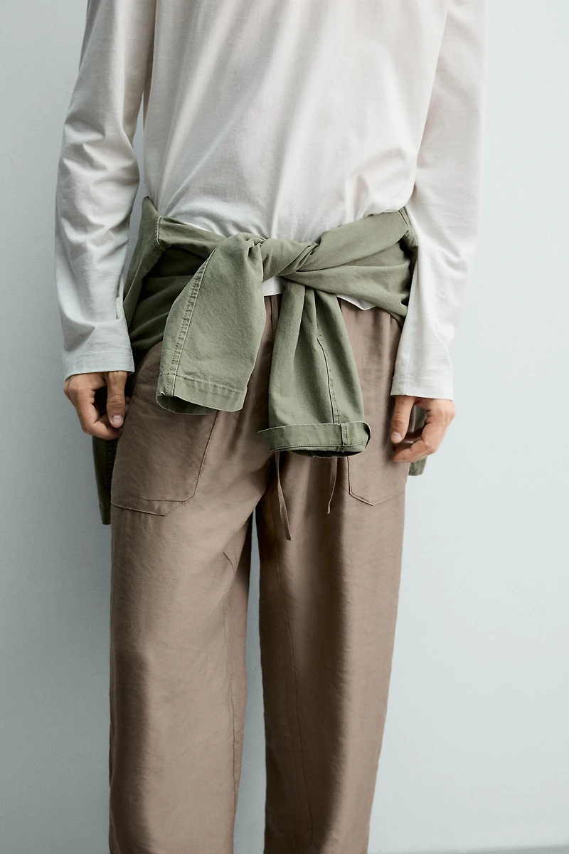 PANTALON FLUIDE COUPE DÉCONTRACTÉE
