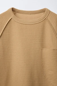 TEXTURED POCKET T-SHIRT