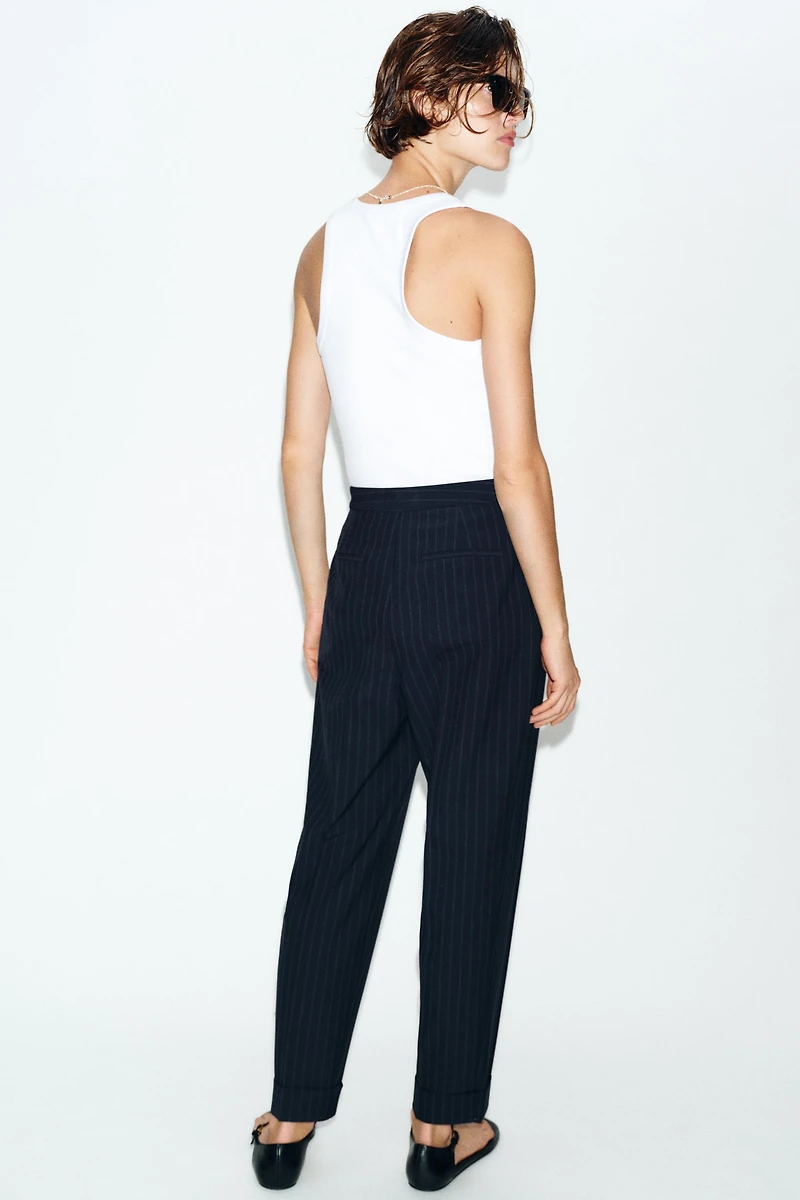 PANTALON À RAYURES
