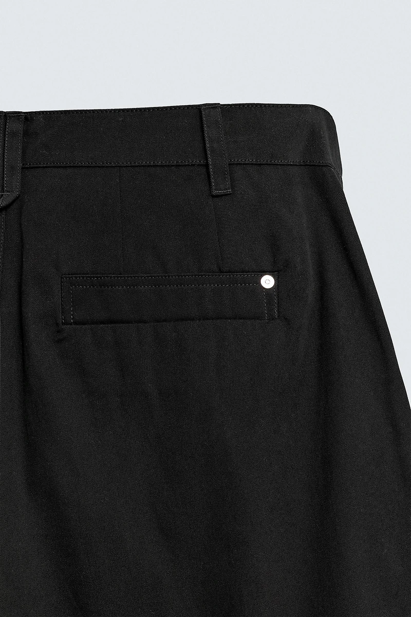 WIDE FIT CHINO PANTS