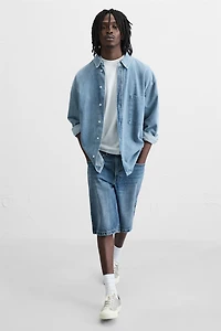 BAGGY FIT DENIM SHORTS