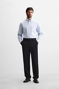 TEXTURED STRIPED SHIRT