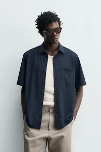 CHEMISE REGULAR FIT STRUCTURÉE