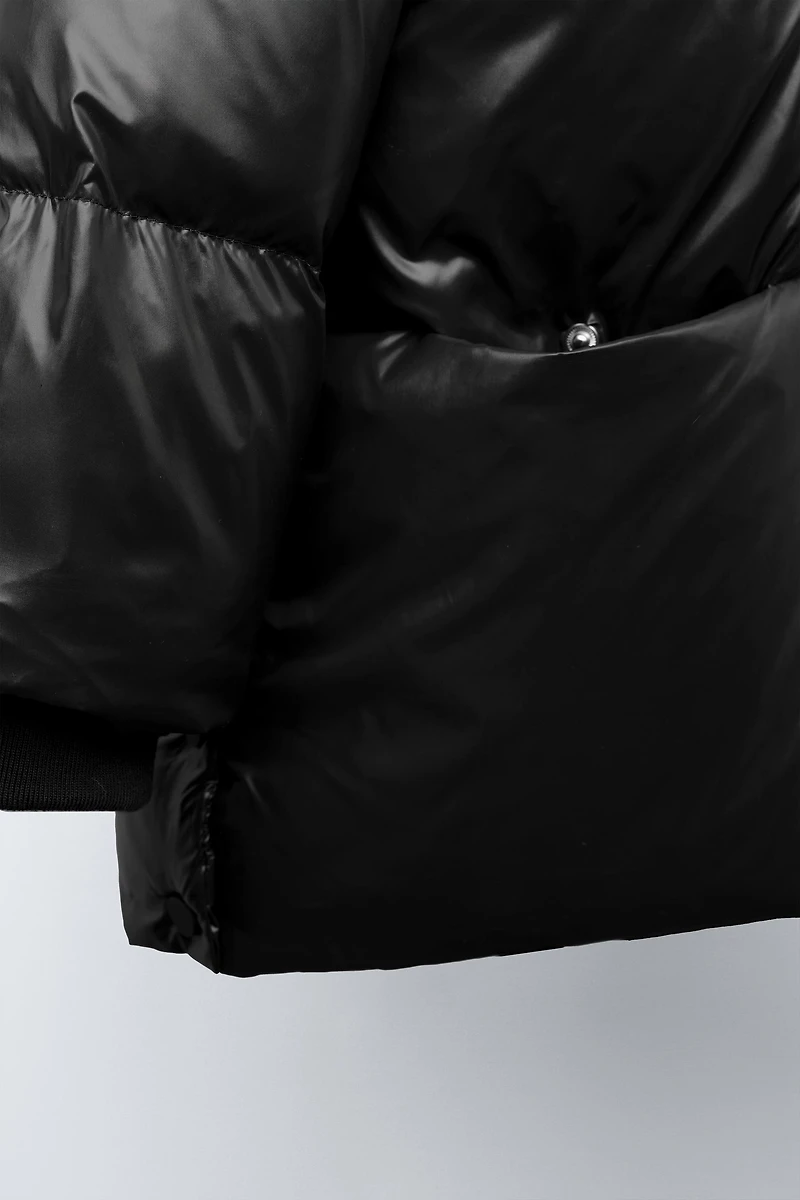 DOWN PUFFER COAT WATER REPELLENT AND WIND RESISTANT