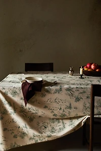 TOILE DE JOUY CHRISTMAS COTTON TABLECLOTH