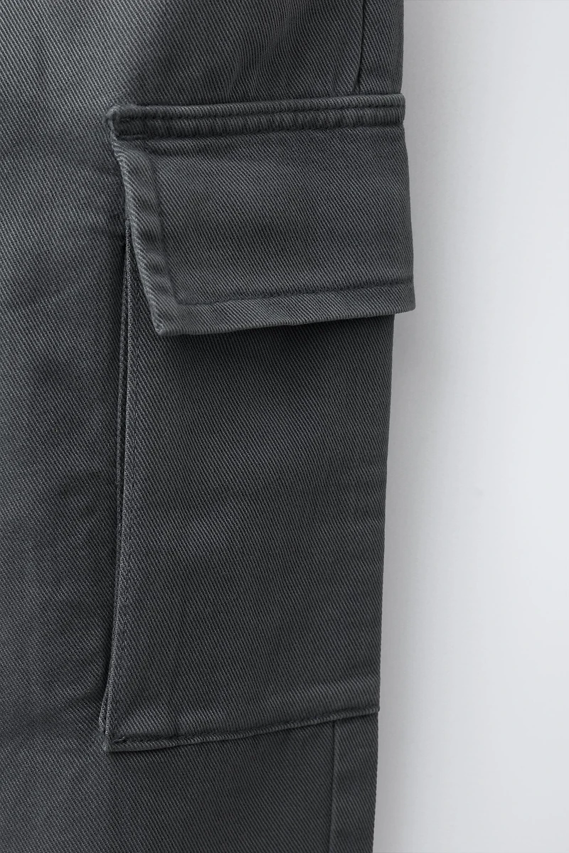 TWILL CARGO PANTS
