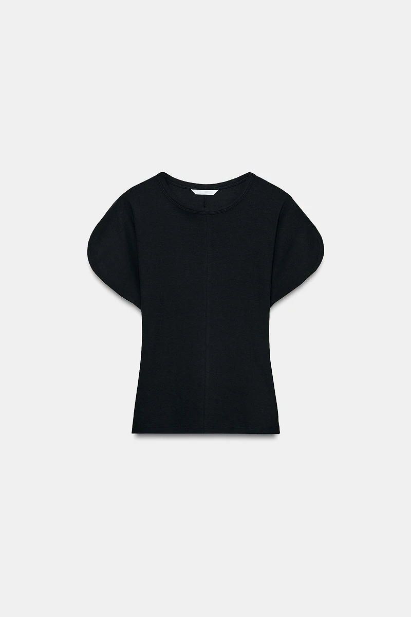 BALLOON SLEEVE TOP