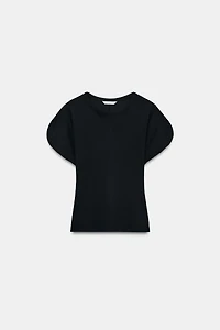 BALLOON SLEEVE TOP