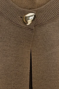 GILET EN MAILLE MANCHES COURTES