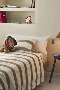 KIDS' STRIPED BEDSPREAD