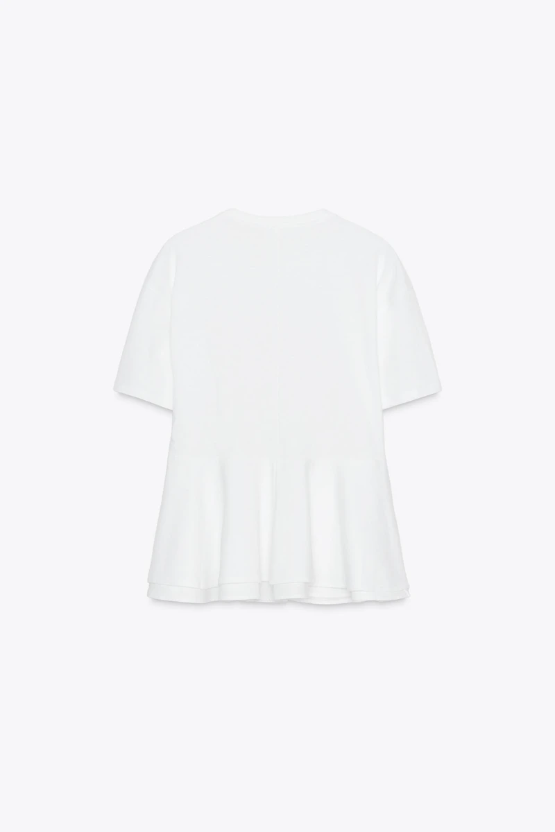 T-SHIRT PÉPLUM