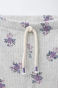 PRINTED SOFT TOUCH T-SHIRT AND LEGGINGS SET