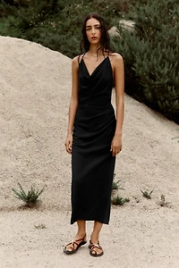 FITTED LINGERIE STYLE DRESS