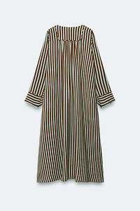LIMITED EDITION STRIPED KAFTAN DRESS
