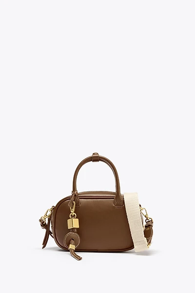 MINI TOPSTITCHED BAG